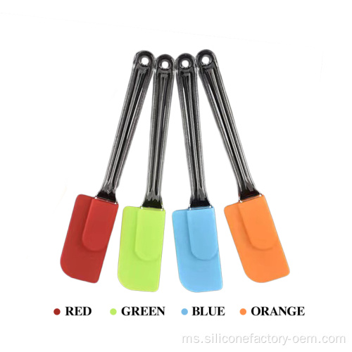 Silicone Cream Butter Scraper Kitchen Tools Spatula Kek